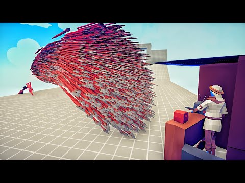 WEAPON DEALER vs EVERY GOD - Totally Accurate Battle Simulator TABS