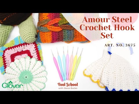 Amour Crochet Hook Set - 7 sizes