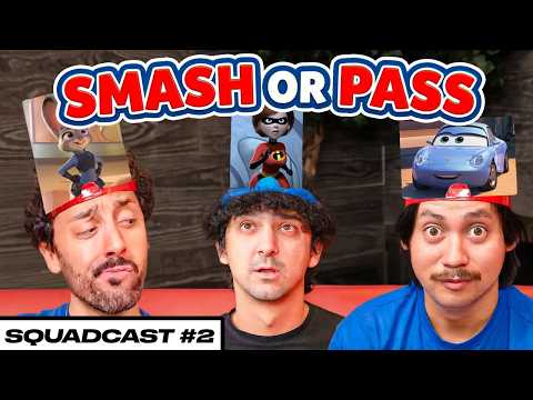 Who's the Most Attractive Cartoon? (ft. Morgan Jay) | Squadcast Episode #2