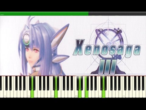 Xenosaga III - Promised Pain (Piano Tutorial, Synthesia)