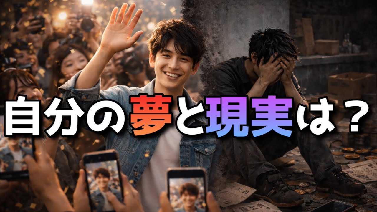 自分の夢と現実の向き合い方を簡単解説