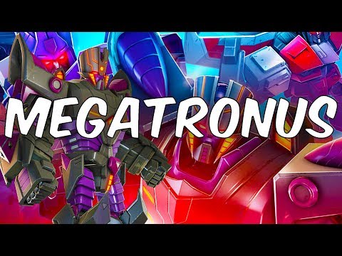 MEGATRONUS MAX LEVEL GAMEPLAY! - Transformers: Forged To Fight