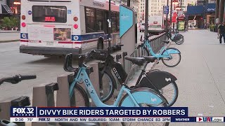 Divvy bike riders targeted by robbers in Chicago