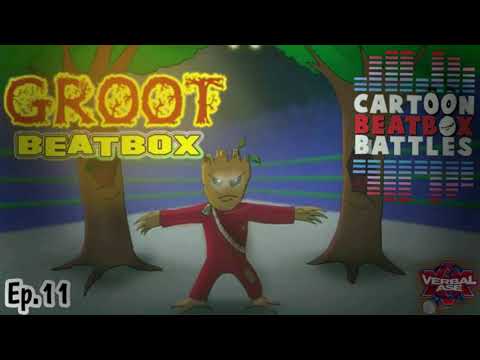 Groot Beatbox Solo 2 - Cartoon Beatbox Battles (2nd Version)