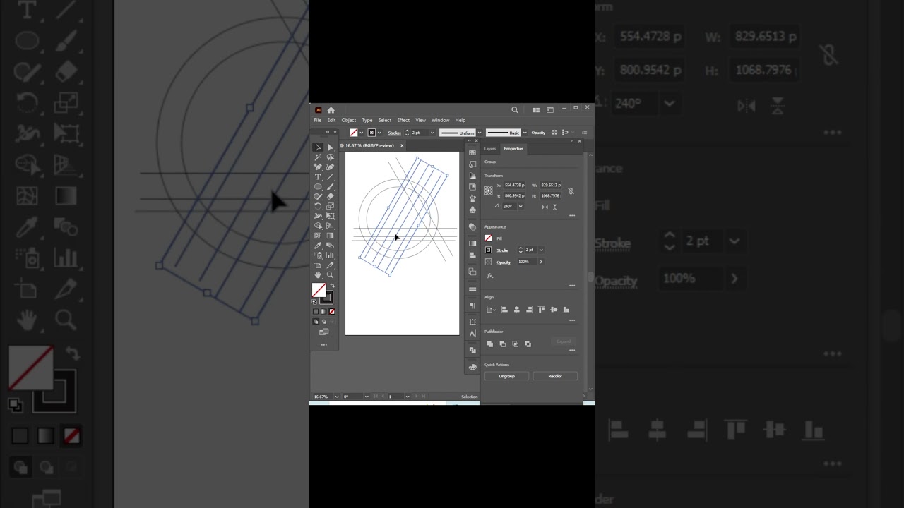 How to  create C S A logo in illustrator #Aicrafti #LogoDesign #CSADesign #GraphicDesign
