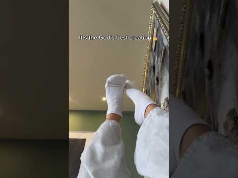 I just bought new white socks, aren't they gorgeous? #socks #tryon #tryonhaul #whitesocks