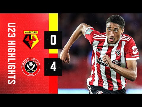 Watford U23 0-4 Sheffield United U23 | Highlights | Brunt, Brooks & Smith Goals in opening day win!