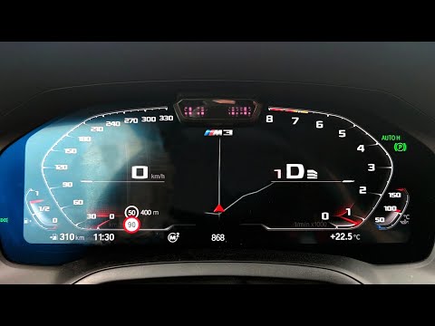 BMW M3 Competition 2021 (510HP) - Acceleration