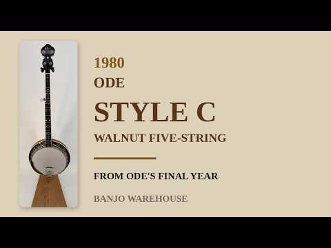 1980 ODE 6505 Style C 5-String Resonator Banjo, Walnut, Original Gretsch Case image 17