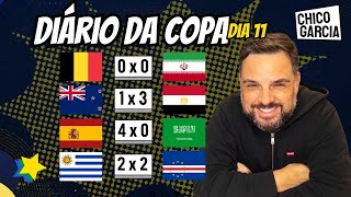 DIÁRIO DA COPA 11: CABO VERDE E IRÃ SURPREENDEM. ESPANHA GOLEIA. EGITO FAZ HISTÓRIA