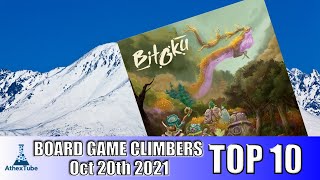 Top 10 Board Game Climbers for Week Ending in October 20th 2021