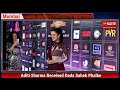 Aditi Sharma Received Dada Saheb Phalke International Film Festival Awards 2021