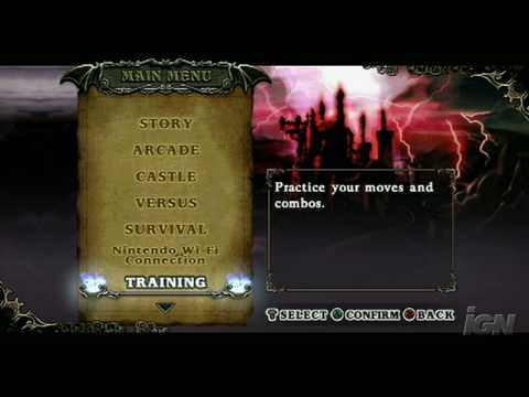 castlevania judgment wii test