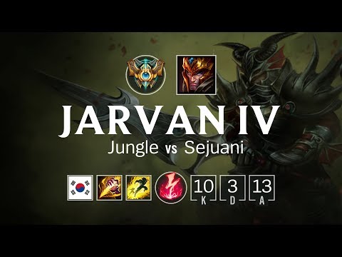 Jarvan IV Jungle vs Sejuani - KR Challenger Patch 8.5