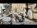 🌿SETTING UP THE DINING ROOM IN OUR NEW HOME | DECORATE WITH ME