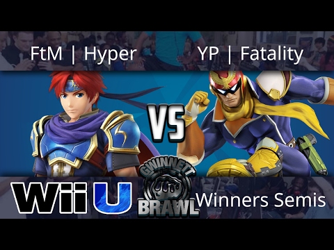 Gwinnett Brawl may 2017 - FtM | Hyper (Roy) vs YP | Fatality (Falcon) - Smash 4 Winners Semis