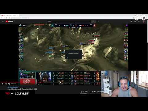 Tyler1 reacts to Fnatic “pause hack”