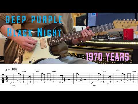 [1970년]Deep Purple - Black Night (TAB)