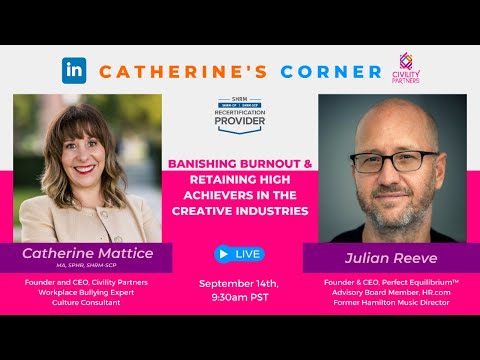 Banishing Burnout & Retaining High Achievers in the Creative Industries — video featuring Julian Reeve