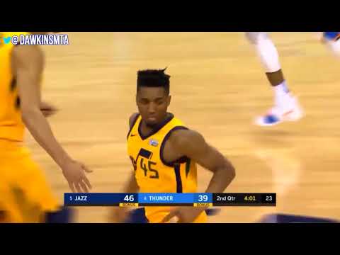 Donovan Mitchell Full Highlights WCR1 Game 2 OKC Thunder vs Utah Jazz 28 CLUTCH! | FreeDaw