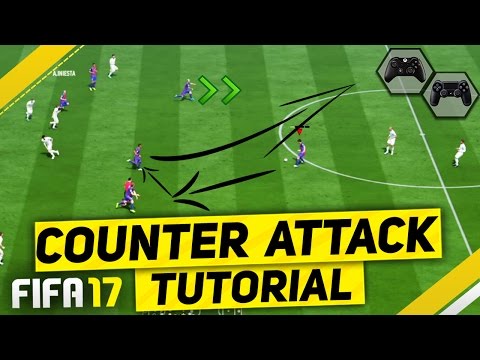 FIFA 17 ATTACK LIKE A PRO TUTORIAL - SIMPLE GUIDE TO SCORE FAST & EASY GOALS - MOST EFFECTIVE TRICKS