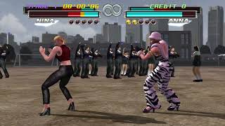 Tekken Tag Jun Nina Vs Anna Ganryu