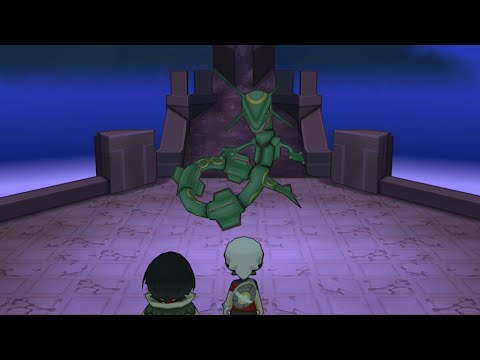 Pokemon Rutile Ruby Vs Rayquaza
