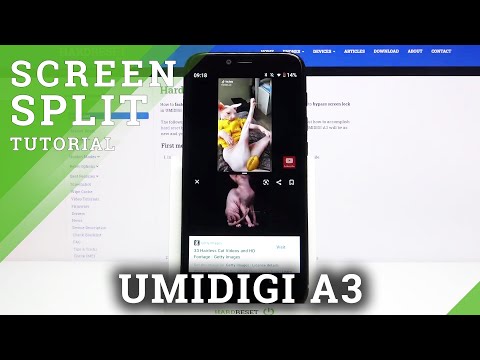 UMIDIGI A3 – Create Double Display & Manage Split Screen Option