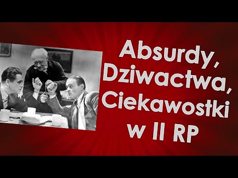 Bizarre situations in the Second Polish Republic