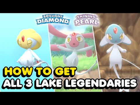 How To Get Mesprit, Azelf & Uxie In Pokemon Brilliant Diamond And Pokemon Shining Pearl