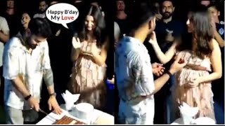 Pregnant Anushka Sharma Gives SUPRISE Birthday Party For HUSBAND Virat Kohli-  VIDEO