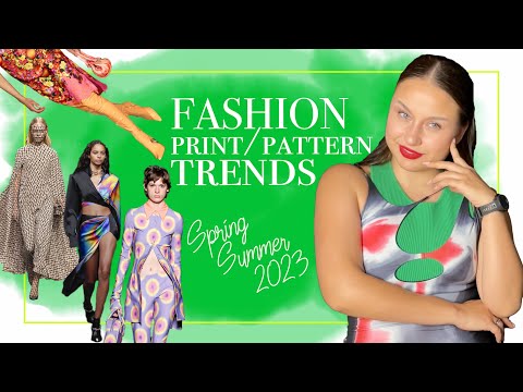 Prints Fashion Trends Spring Summer 2023