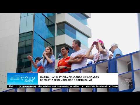 Marina JHC cumpre agenda em Matriz de Camaragibe e Porto Calvo - 28/09/2026