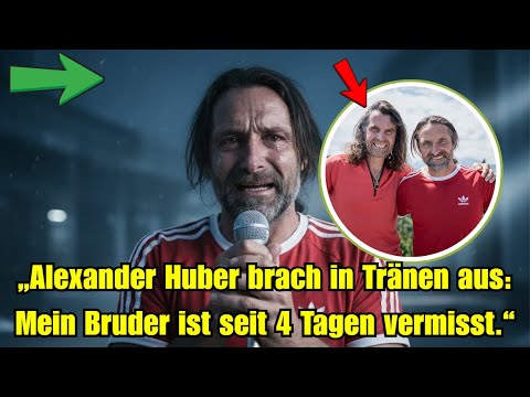 Thomas Huber has been missing for 4 days – Alexander Huber can no longer hold back his tears.