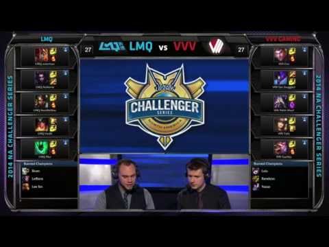 LMQ vs vVv Gaming | Game 1 SemiFinals of NA Challenger Series #2 | LMQ vs VVV G1