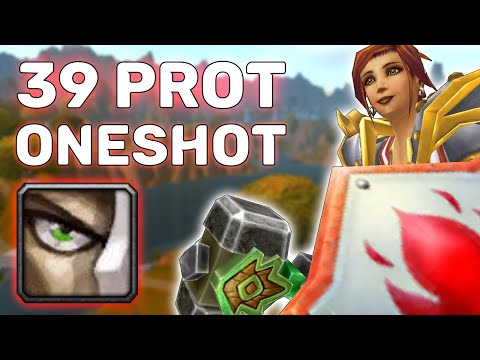 Rahbey | Level 39 Protection Warrior Twink PvP | WoW WotLK Classic