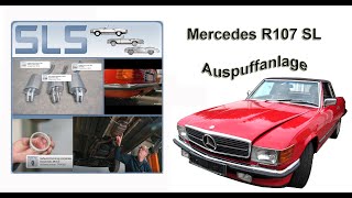 Wydech w 500SL z Japonii — obcy tłumik środkowy, martwa sonda i problem z dopasowaniem końcówek