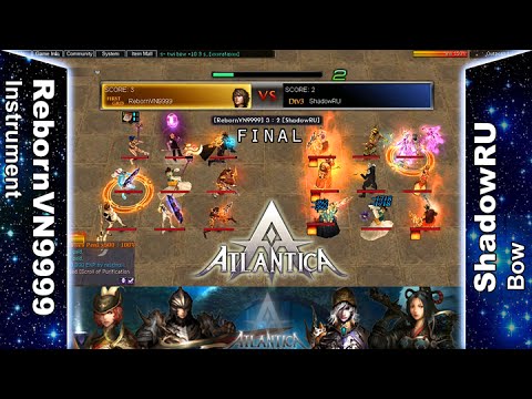 Titan 11/09/2016 PM: Final - RebornVN9999 vs ShadowRU - Atlantica Online