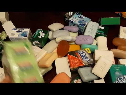 Unpackaging small soap haul