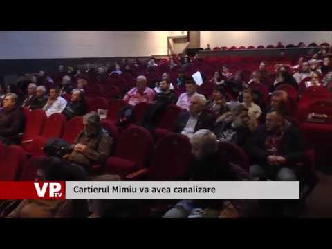 Cartierul Mimiu va avea canalizare