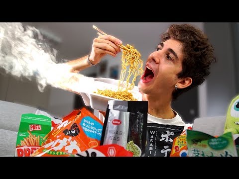 Assaggio Cibi STRANI Giapponesi! | Unboxing Favij