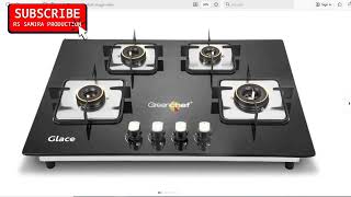 Greenchefs 4 burner hobtop Only 5,99*/- 🤫$ India's no. 1 cheep rates 4 burner hobtop 