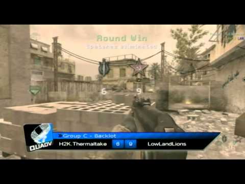 COD4 @ TEX08 : LowLandLions vs H2K