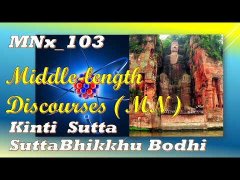 MNx 103 What Do You Think About Me? Bhikkhu Bodhi, Middle-length Discourses,(Jan 2020, Audio Texts)