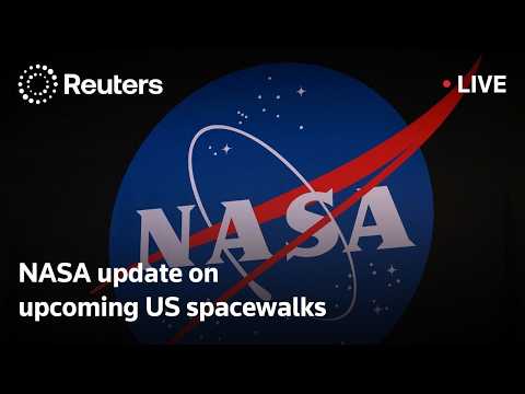 Video Thumbnail: LIVE: NASA news conference on upcoming US spacewalks
