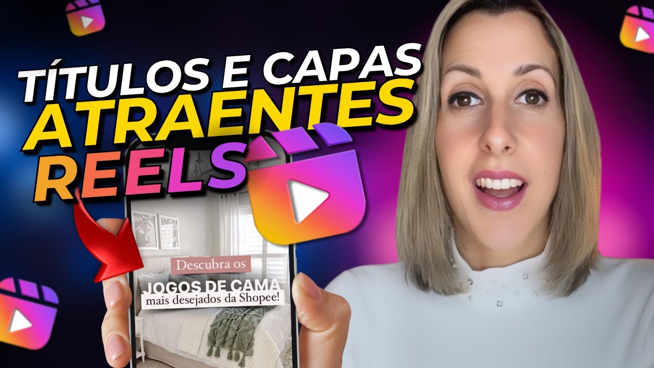 🚨 [AFILIADO SHOPEE] O SEGREDO de como Criar Capas que GERAM CLIQUES para os Reels do Instagram