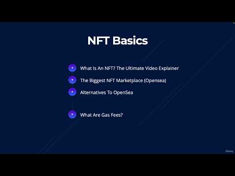 1 What To Expect From This Course COMPLETE GUIDE TO NON FUNGIBLE TOKEN EARN MONEY FROM HOME