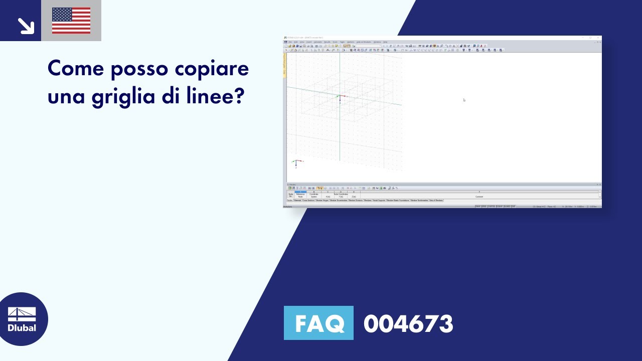 [IT] FAQ 004673 | Come posso copiare una griglia di linee?