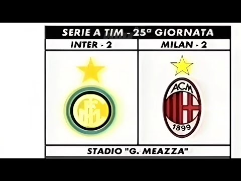 Inter-Milan 2:2, 1998/99 - TELE+ (doppietta di Leonardo)