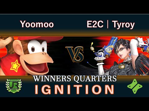 Ignition #96 WINNERS QUARTERS - Yoomoo (Diddy Kong) vs E2C | Tyroy (Bayonetta)